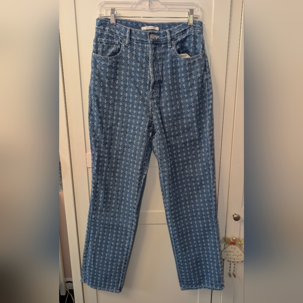 PacSun Sky Blue Distressed Jeans